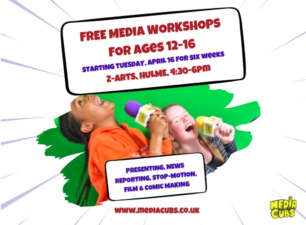 MediaFusion with Media Cubs (ages 12+)