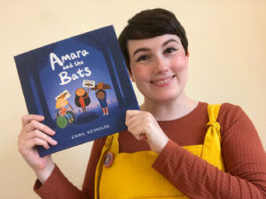 Image of Emma Reynolds and her book!